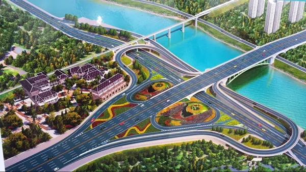 自贡市东兴寺立交改造工程